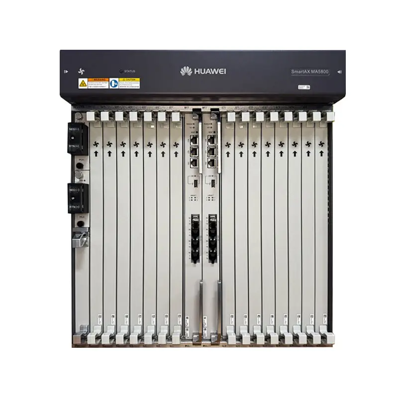 MA5800-X15, OLT Chassis With Fan Tray, 2*MPLB 10GE Control Cards, 2*PILA DC Power Supply